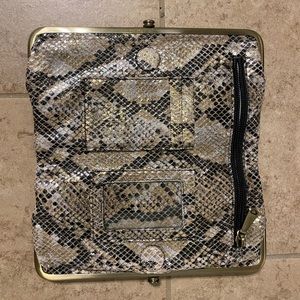 Snakeskin HOBO Wallet